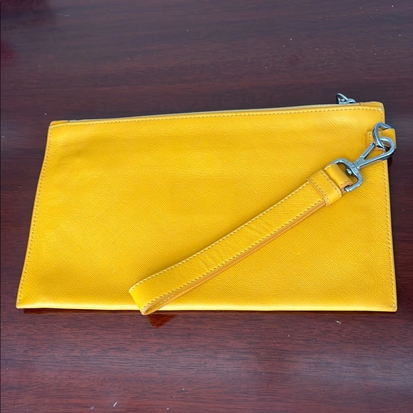 Versace Yellow Wristlet Clutch - Picture 5 of 8